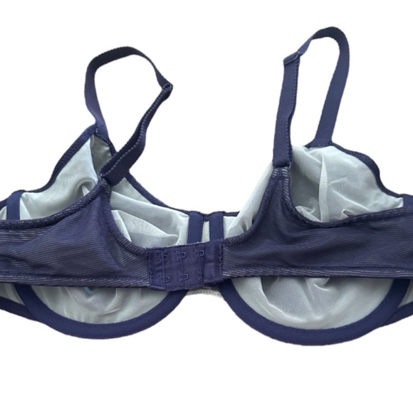 Wacoal 857210 Plum Purple Visual Effects Unlined Underwire Bra 36D Minimizer - Picture 4 of 4